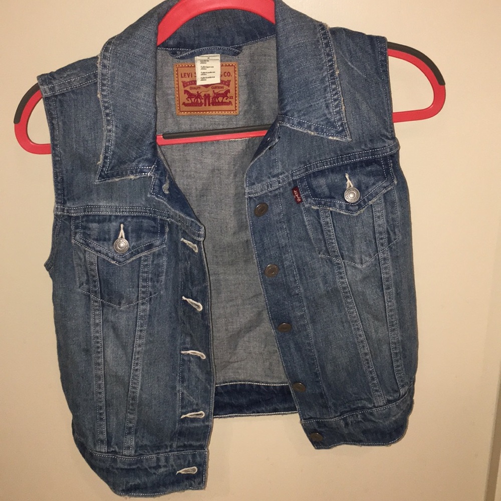 Levi denim vest